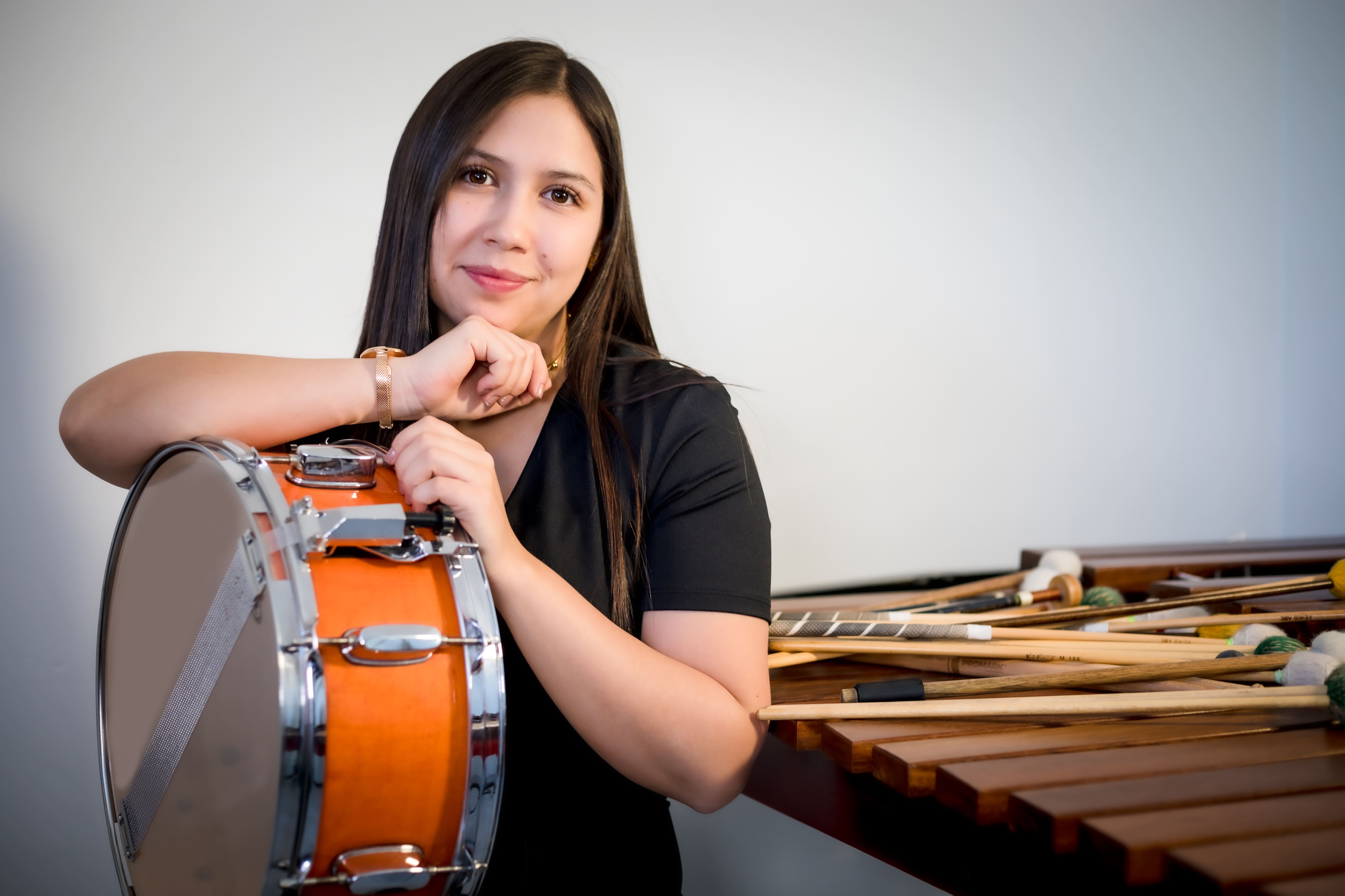 Masters Percussion Student Angela Lara Cabrera Named Winner of